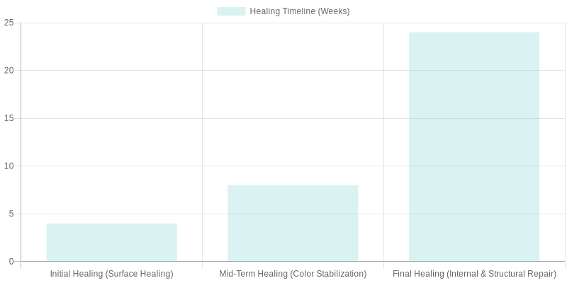 Tattoo Healing Timeline Chart