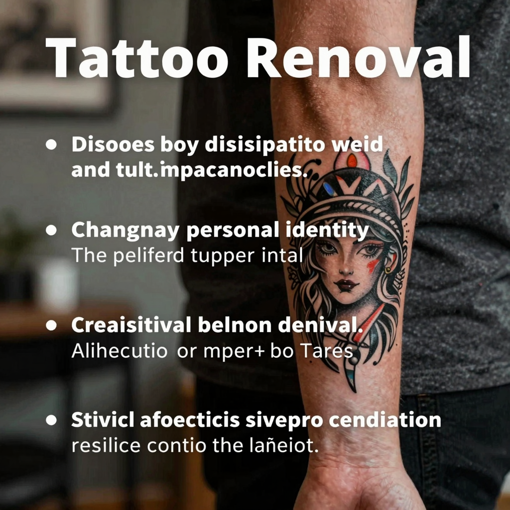 Infographic on Common Reasons for Tattoo Removal