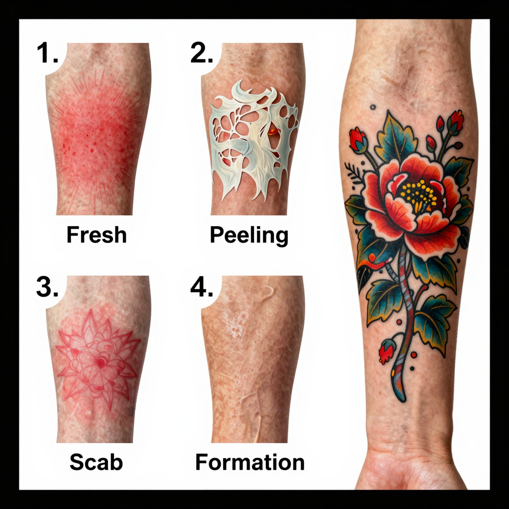Tattoo Healing Stages