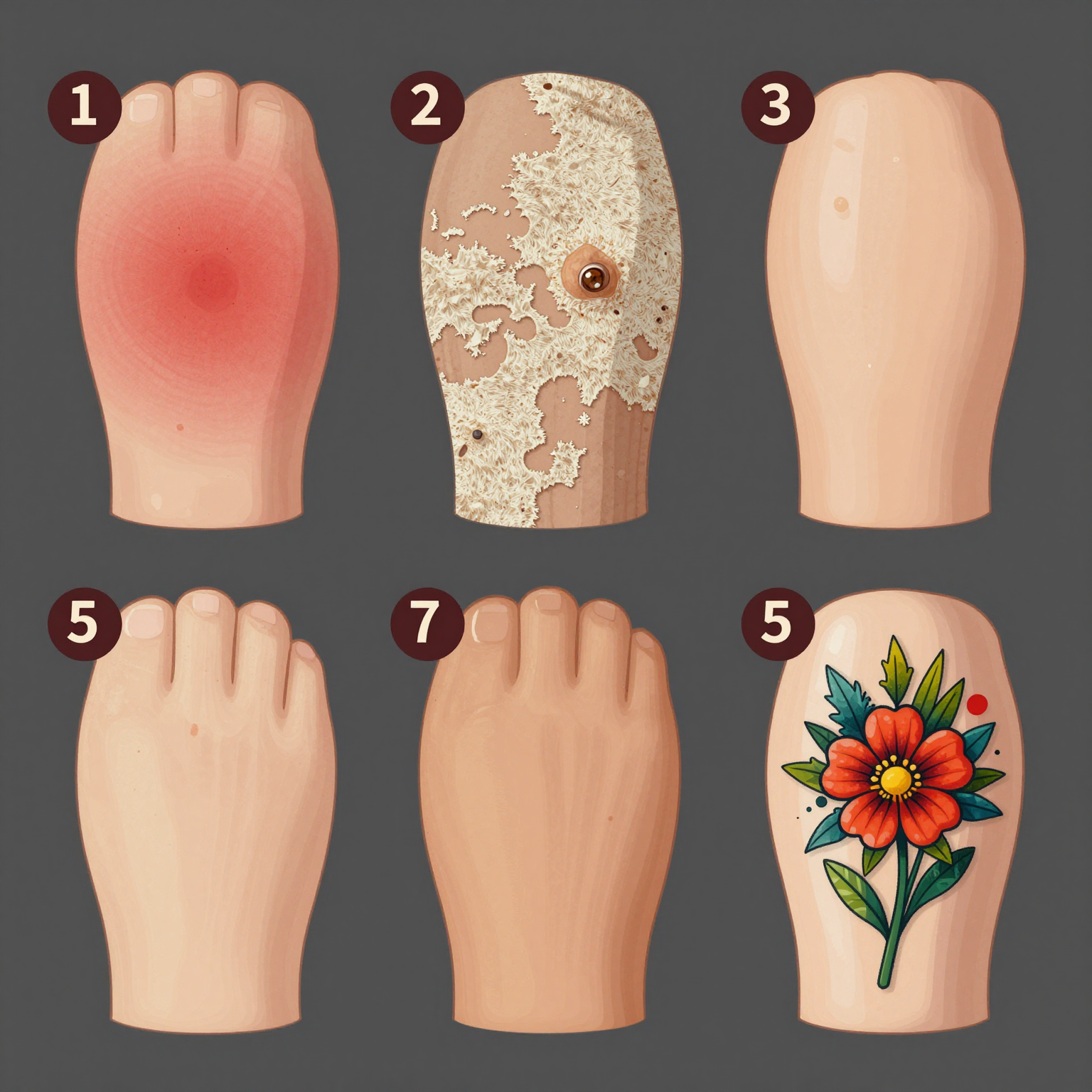 Tattoo Healing Stages