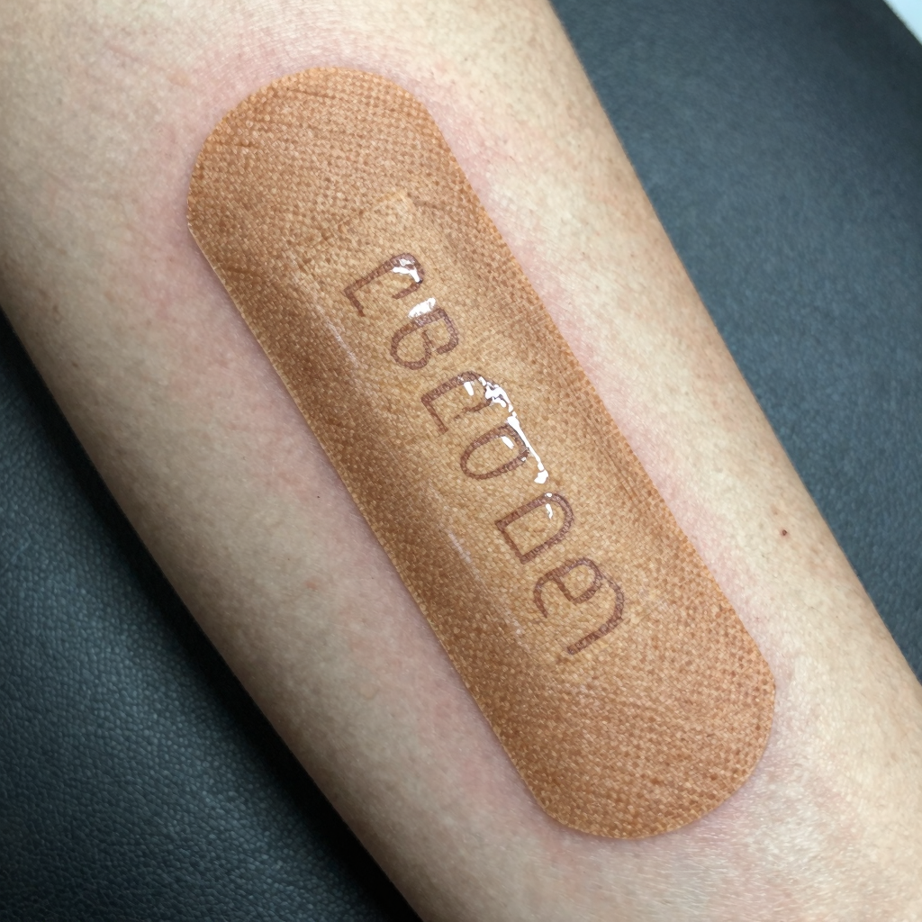 Tattoo with Saniderm
