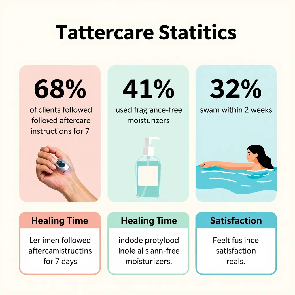 Tattoo Aftercare Compliance Statistics