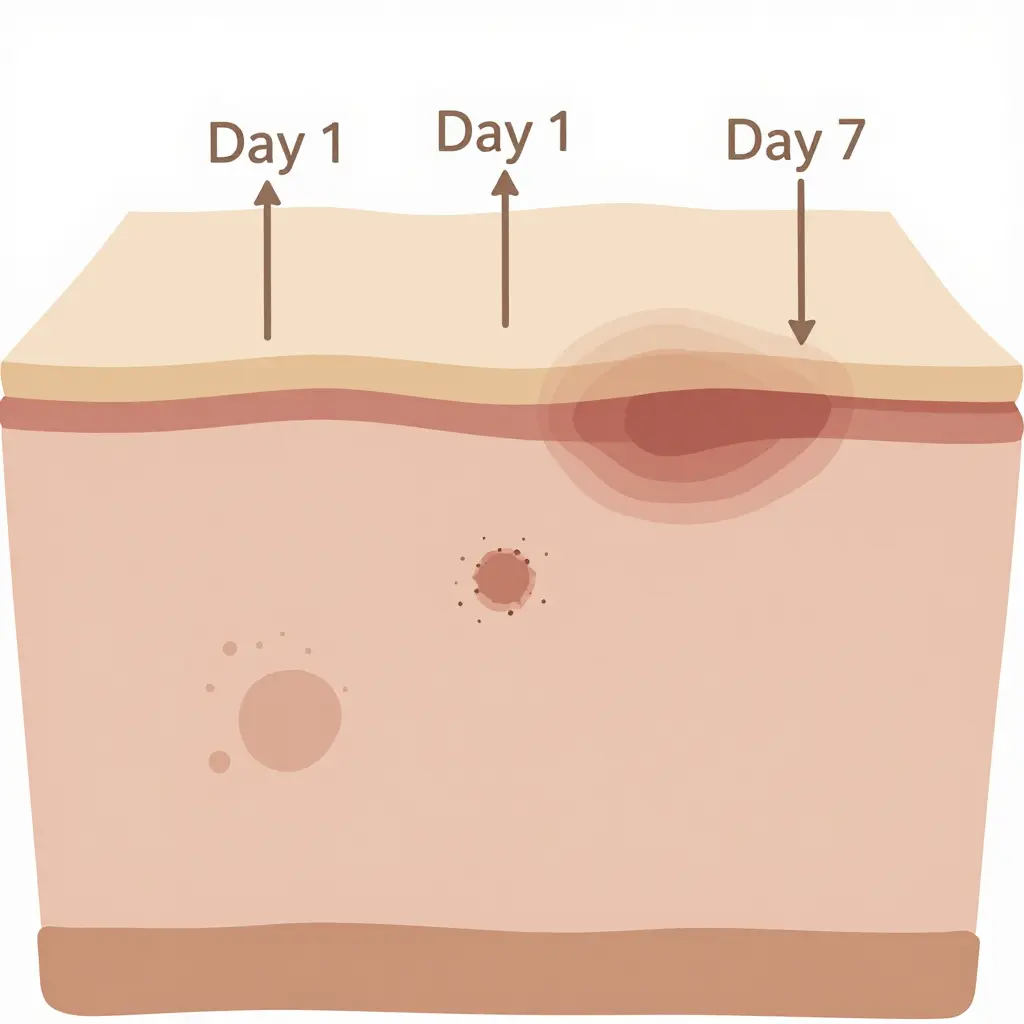 Scabbing process diagram